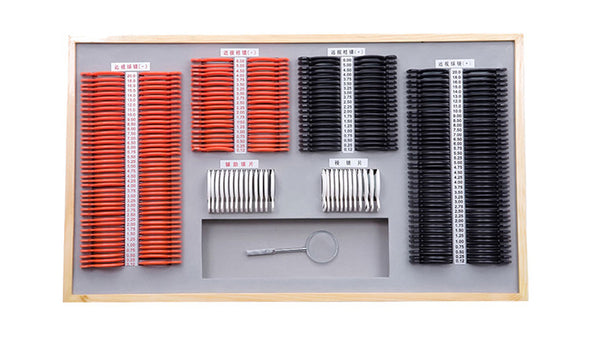 Ophthalmology Instrument with Metal Trial Lens Set