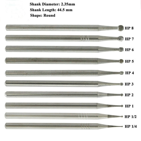 HIGH Speed SURGICAL Carbide Burs