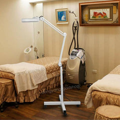 مصباح جانبي للفحص مكبر 5X LED