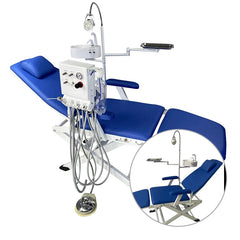 Dental Portable Folding Mobile Chair + Dental Unit ( without Compressor)