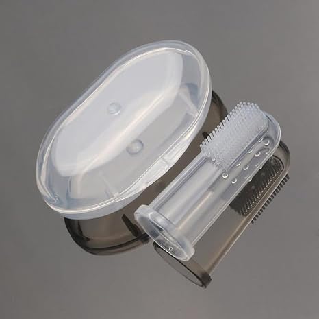 Soft Silicone Training Toothbrush for Baby Teeth Cleaning & Massage