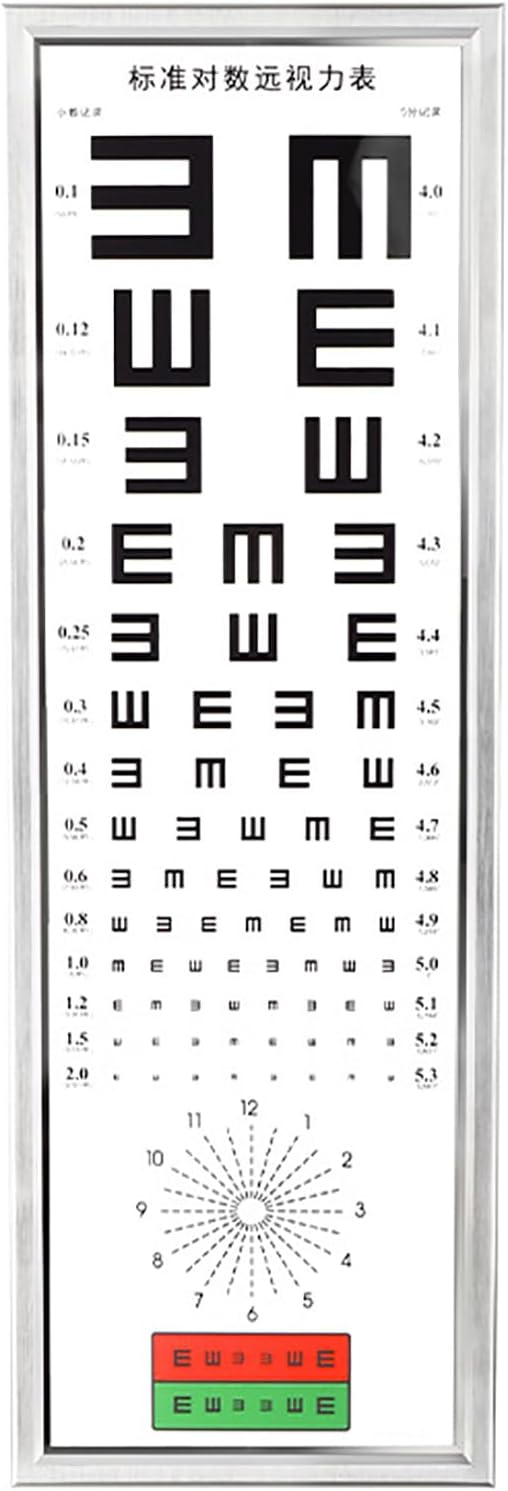 Eye chart model "1"