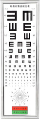 Eye chart model "1"