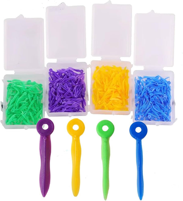 Dental Plastic Wedges with holes 100pcs/box