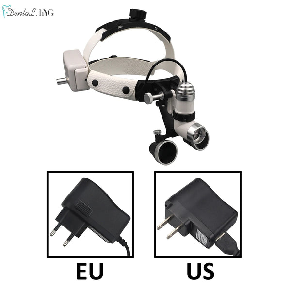 Headlight with Loupe 2.5X