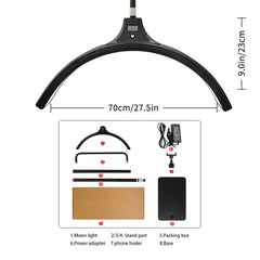 28 inches Half Moon LED Light