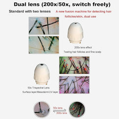 جهاز تحليل البشرة والشعر