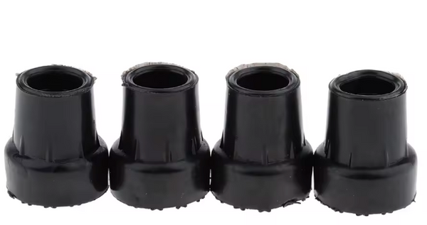 أطراف استبدال العكاز المطاطية (قطعة واحدة)