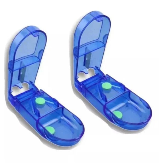 لطيف+شفافا+التقسيمات+تخزين+الدواء+Tablet+Organizer+قطاعة+الكمبريتي