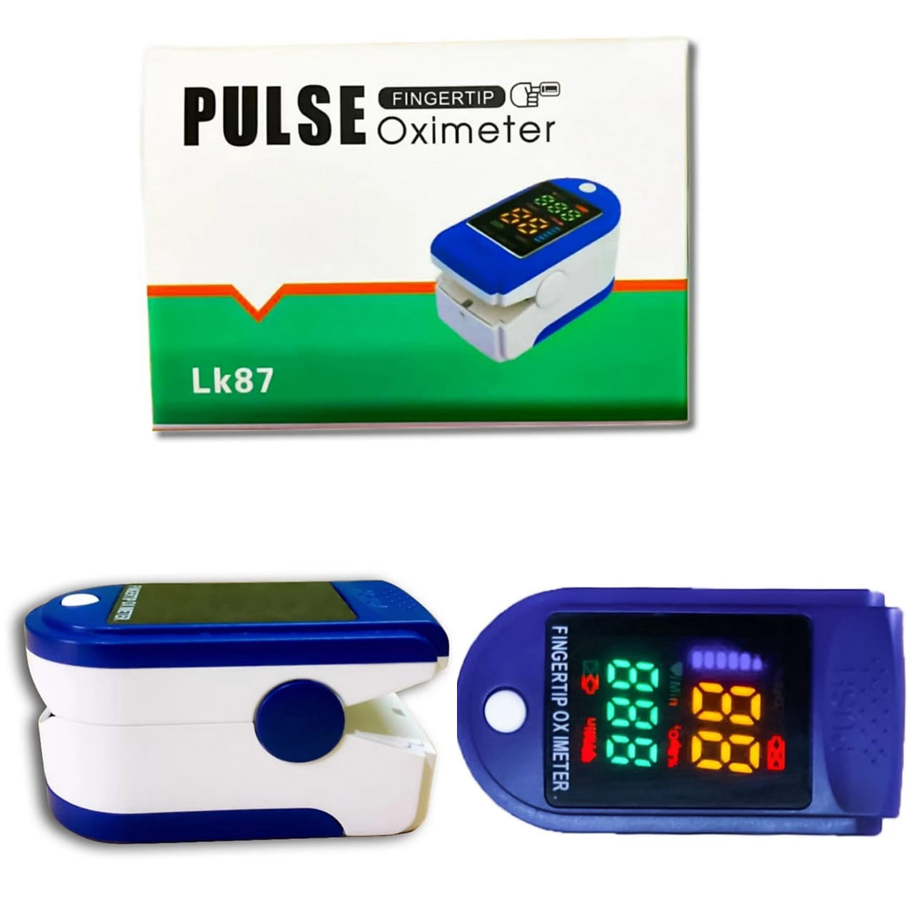 LK-87 Fingertip Pulse Oximeter – Badawneh Medical Group