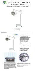 Portable LED Surgical Operation Light Model 2