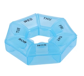 حافظة دائرية لتنظيم الأدوية