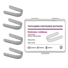 Tofflemire Contoured Matrices 30PCS/BOX