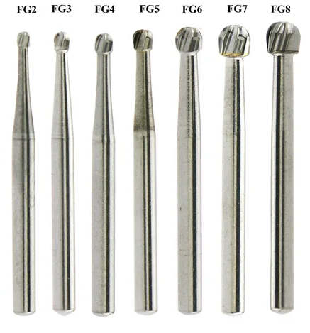 HIGH Speed ROUND Carbide Burs
