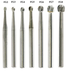HIGH Speed ROUND Carbide Burs