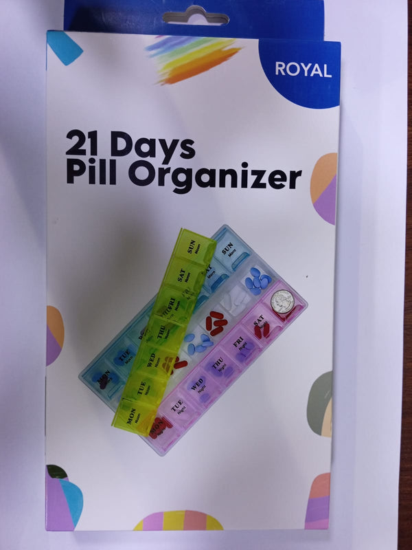 21 Days Pill Organizer