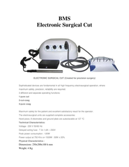 BMS Dental Electrocautery 50W Italy