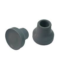 أطراف استبدال العكاز المطاطية (قطعة واحدة)