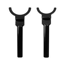 Black mouth opener with handle