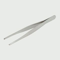 Stainless Steel Toothed Tweezer