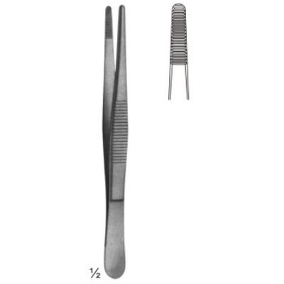 Non Toothed forceps 14 cm