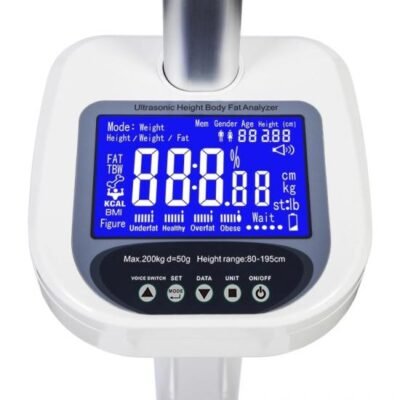 Digital weight and height scale Ultrasonic