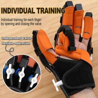 Hand Rehabilitation Exercise Treatment Mechanical Gloves